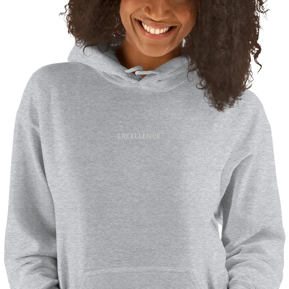 Embroidered EXCELLENCE Unisex Hoodie - Essential Excellence Co.