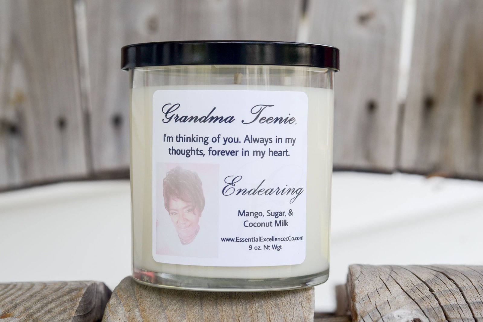Memorial Tribute Candle - Essential Excellence Co.