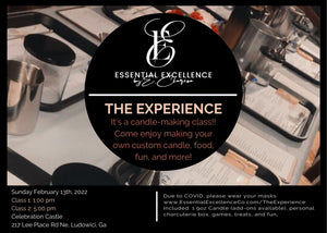 The Experience | Candle-Making Class - Essential Excellence Co.